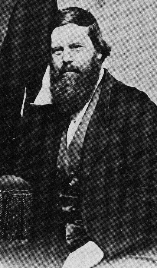 Charles Francis Hall, c. 1870. The only known photograph of him, taken around the time of Lady Franklin&rsquo;s visit. Photographer unknown. Public domain via Wikimedia Commons.